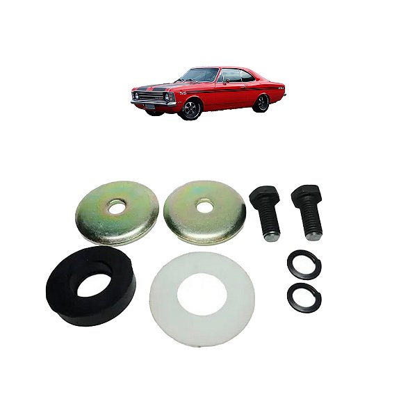 Kit Fixação Eixo Da Bandeja Superior Dianteira Opala Caravan