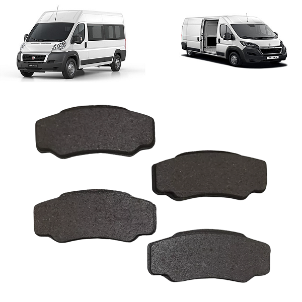 Pastilha de Freio Traseira Ducato Citroen Jumper Peugeot Boxer 2002 a 2017