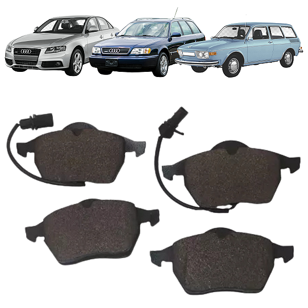 Pastilha de Freio Dianteira Audi A4 A6 Passat 1974 a 2011
