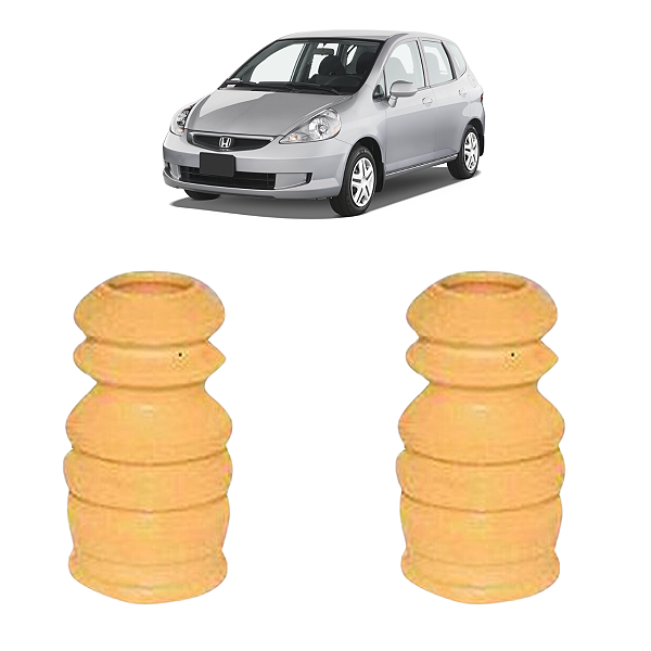 Kit Batente Amortecedor Dianteiro Fit 2003