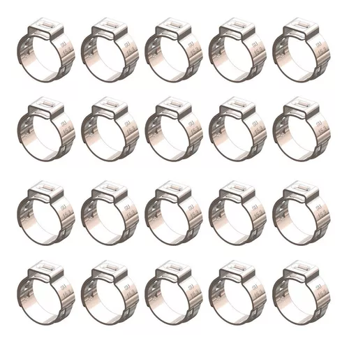 Kit 20 Abraçadeira Aperto Radial 13,7x16,2 Fita 7mm Suprens