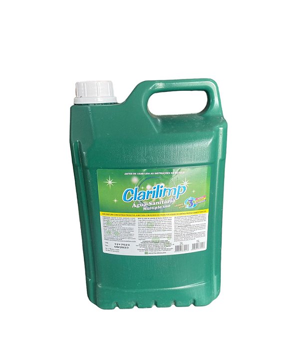 ÁGUA SANITÁRIA 5 L *Roupas Brancas *Desinfecção de superfícies *Limpeza doméstica