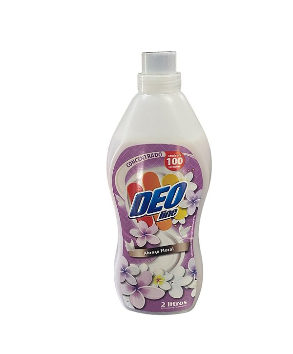 AMACIANTE CONCENTRADO 2 L – ABRAÇO FLORAL * Rende até 100 lavagens * Microcápsulas que liberam ainda mais perfume com o movimento das roupas * Cheirinho de roupa lavada por muito mais tempo