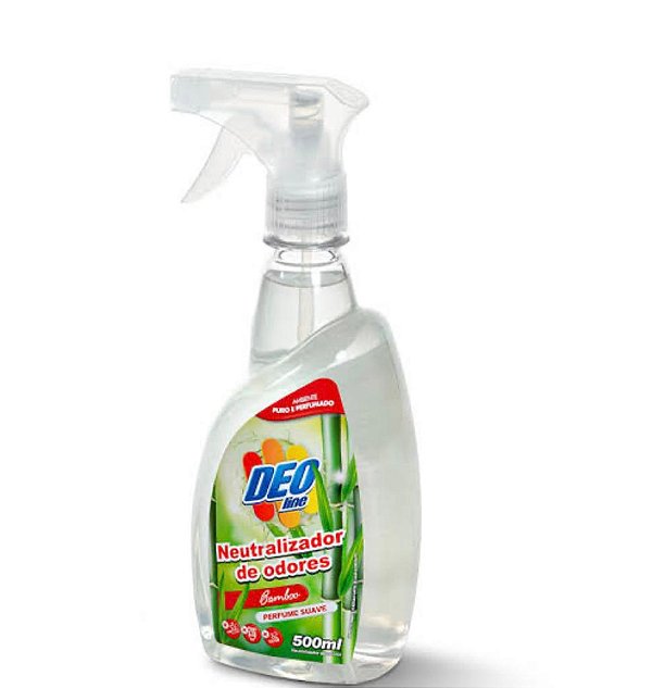 NEUTRALIZADOR DE ODORES  500ML – BAMBU DEO LINE * Neutralizador de odores * Perfume suave