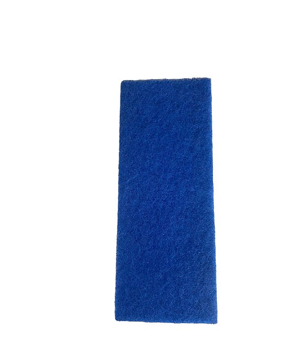FIBRA LIMPEZA LEVE AZUL * Macia * Não risca * Limpeza delicada