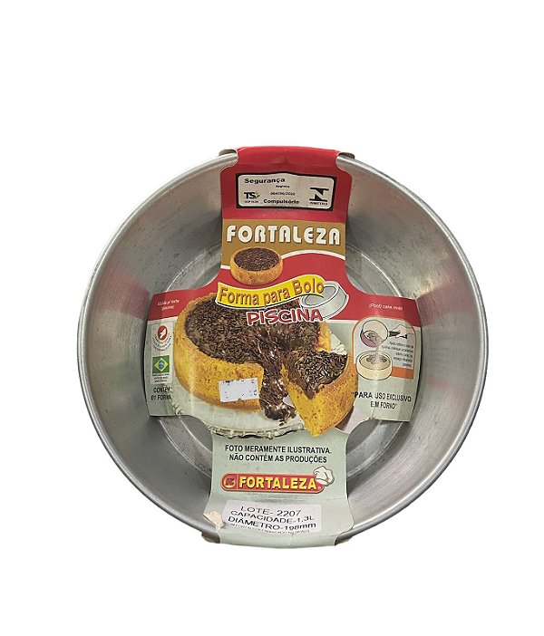 FORMA PARA BOLO PISCINA 20 CM  FORTALEZA