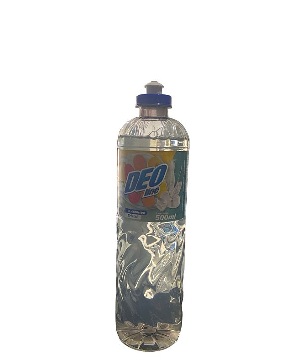 DETERGENTE PARA LOUÇA GLICERINADO CRISTAL 500 ML DEOLINE * Não agride as mãos