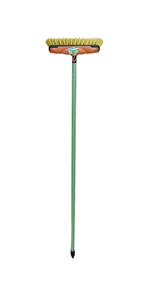 VASSOURA ESFREGÃO COM CAPA * Com cabo * Largura 30cm * Cores variadas