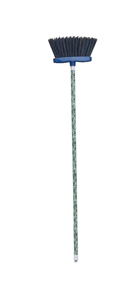 VASSOURA BABY CAPANYL * Com cabo * largura 26 cm * Cores variadas * Cerdas duras
