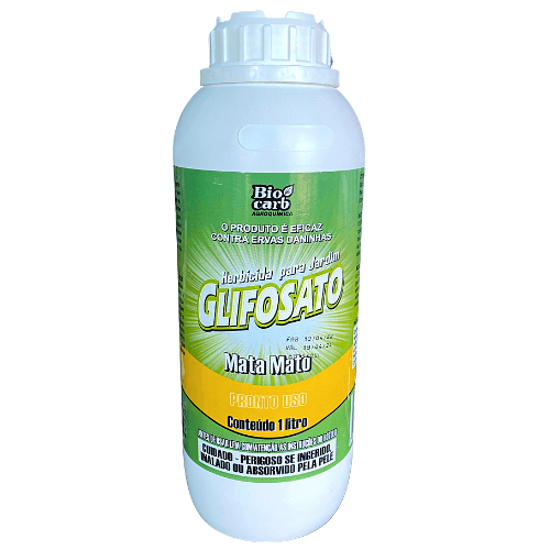 HERBICIDA GLIFOSATO MATA MATO 1 L BIOCARB