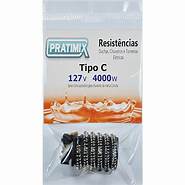 RESISTÊNCIA PARA CHUVEIRO 127V 5400W * Tipo C  Ducha SS - Ducha SS Ballerina