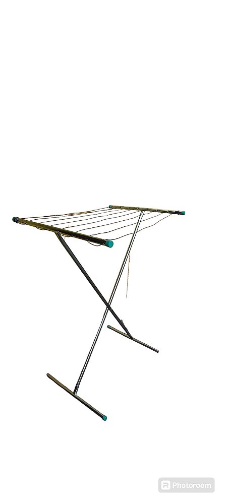 VARAL DE PISO TIPO X PEQUENO * Largura 110cm * Altura 130cm* Profundidade 73cm * 8 cordas