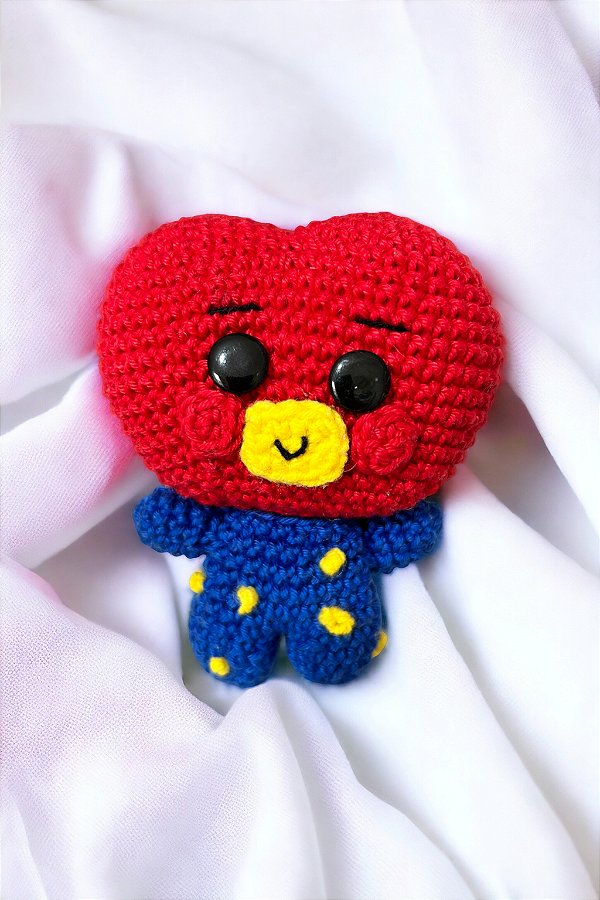 Tata BT21 Taehyung V BTS amigurumi