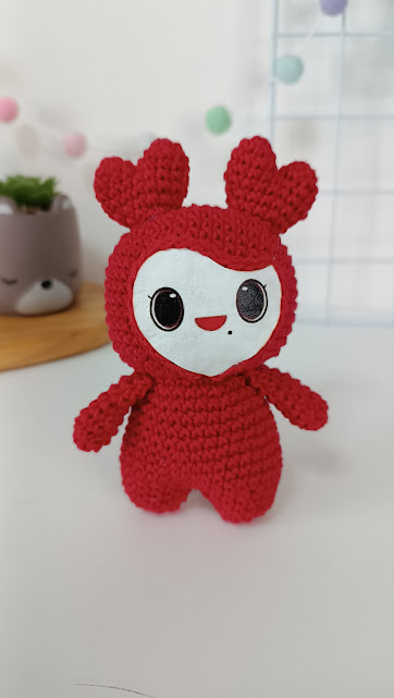 Lovely Chaeyong Twice croche amigurumi