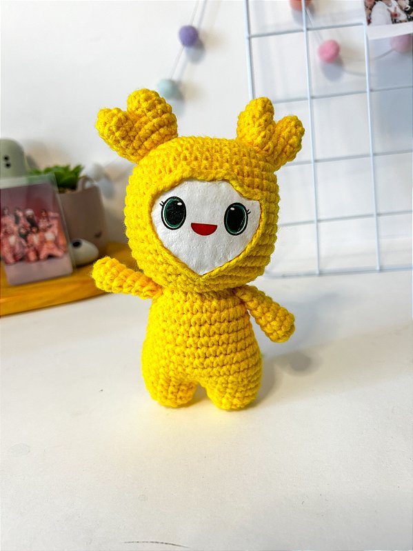 Jihyo Lovely Twice Jively croche amigurumi