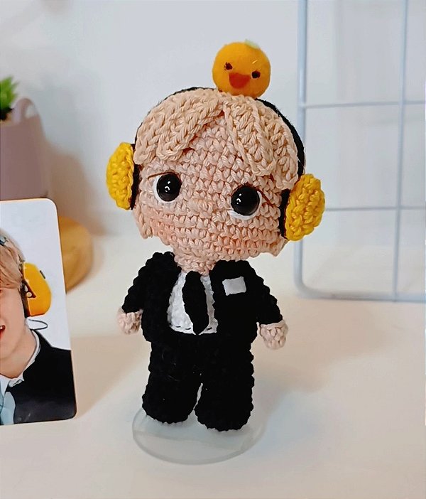 Boneco Jimin BTS Lachimolala - coleção piticos