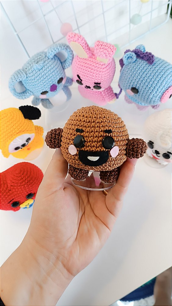 Shooky Suga BT21 AMIGURUMI Bts