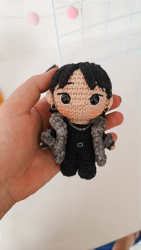 Boneco Bangchan Stray Kids MV Escape crochê amigurumi - coleção piticos