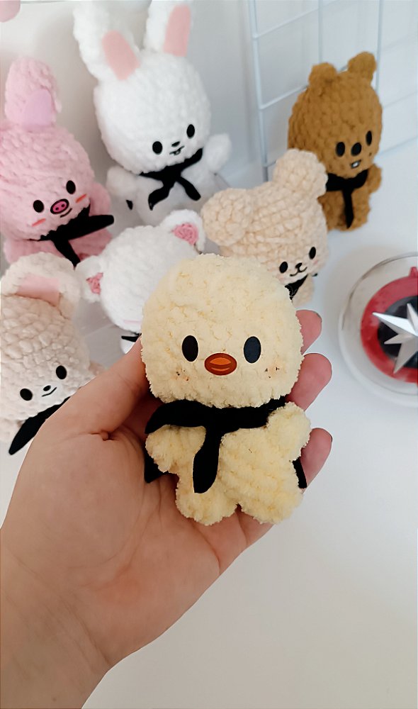 Baby Bbokari Skzoo Stray Kids peludinho