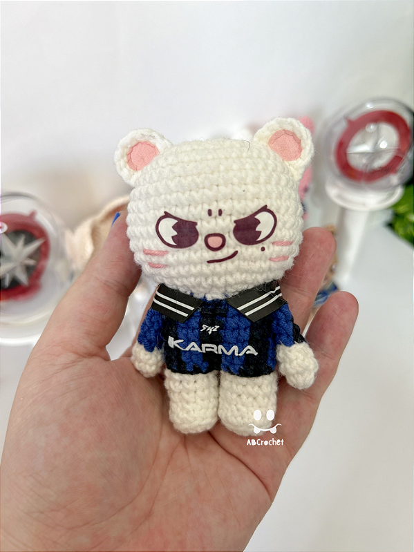 Jiniret Hyunjin - Stray Kids Skzoo Karma Edition crochet amigurumi