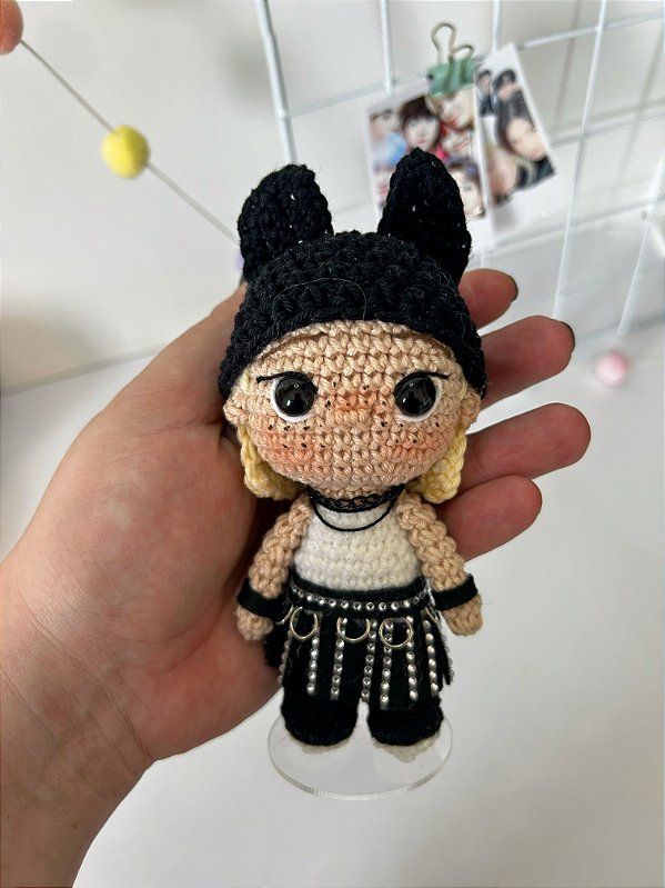Pítico Felix Creed Stray kids SKZ croche amigurumi