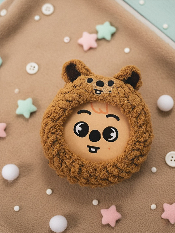Quokka Chaveiro Skzoo Baby Photo Holder Stray kids crochê amigurumi