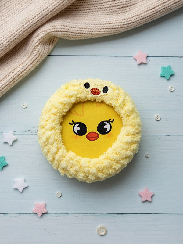 Bbokari Chaveiro Skzoo Baby Photo Holder Stray kids crochê amigurumi
