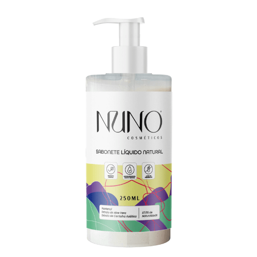 Sabonete Líquido Natural - 87,6% de Naturalidade