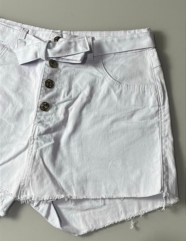 SHORT SAIA JEANS BRANCO