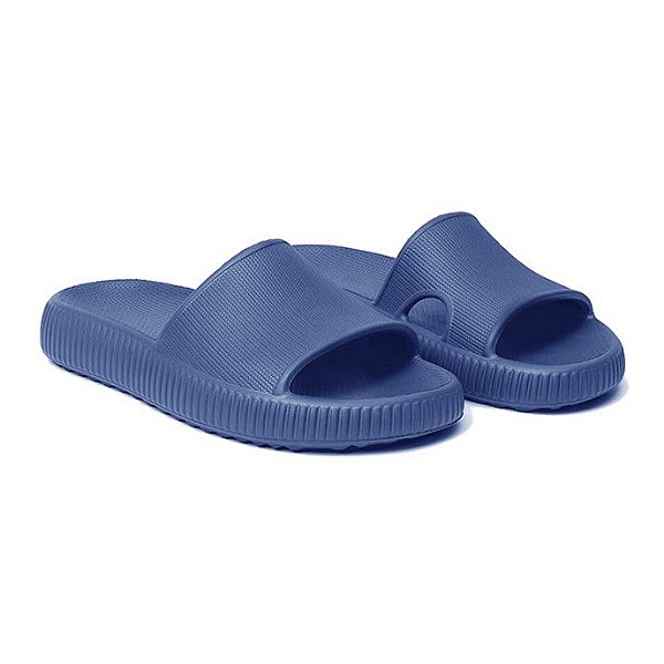 Chinelo Nuvem em EVA Extra Macio Saudestore Marinho