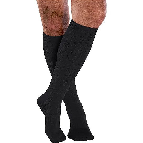 Meia Sigvaris Actitud 3/4 192B Masculina 20-30 mmHg Preta