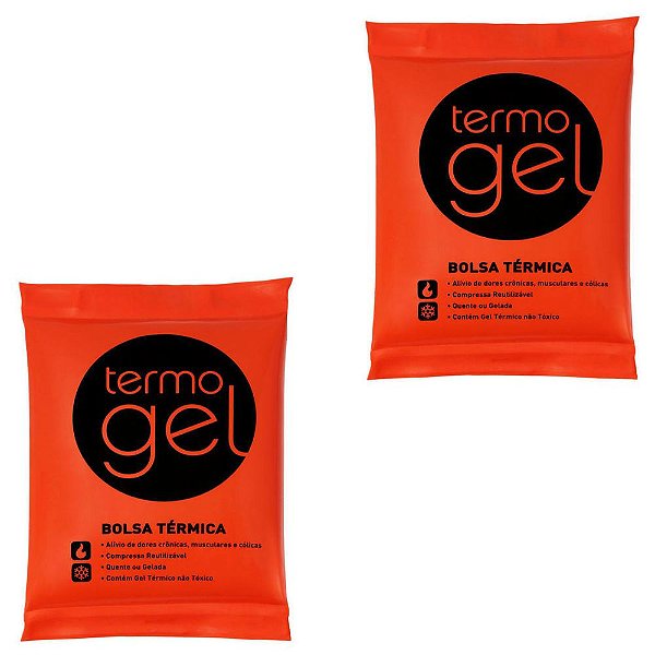 kit 2 Bolsas Térmicas de Gel Termogel Grande