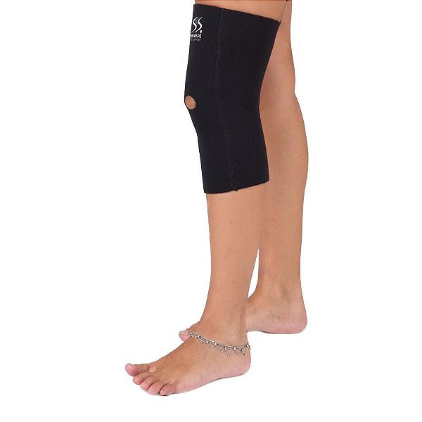 Joelheira Neoprene Longa Orifício para Rótula 543 Salvapé
