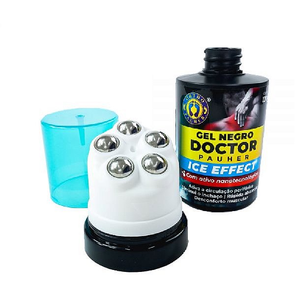 Gel Negro Tampa Com Esferas p/ Massagem Doctor Pauher CM601