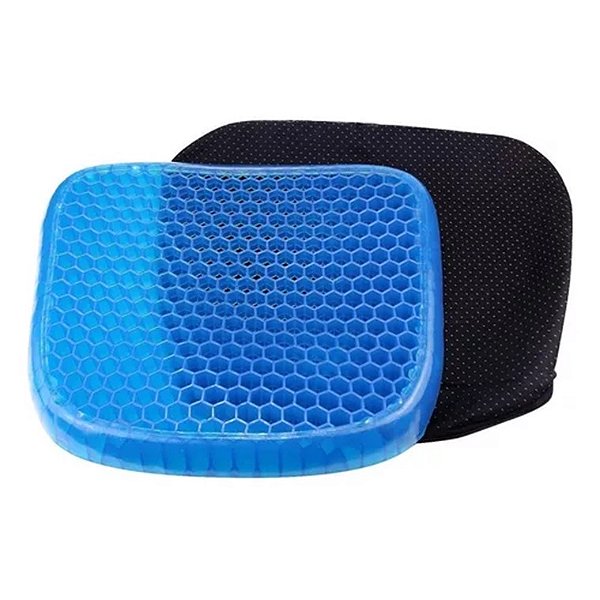 Almofada Assento Gel de Silicone Egg Anti-Escara Cóccix Supermedy