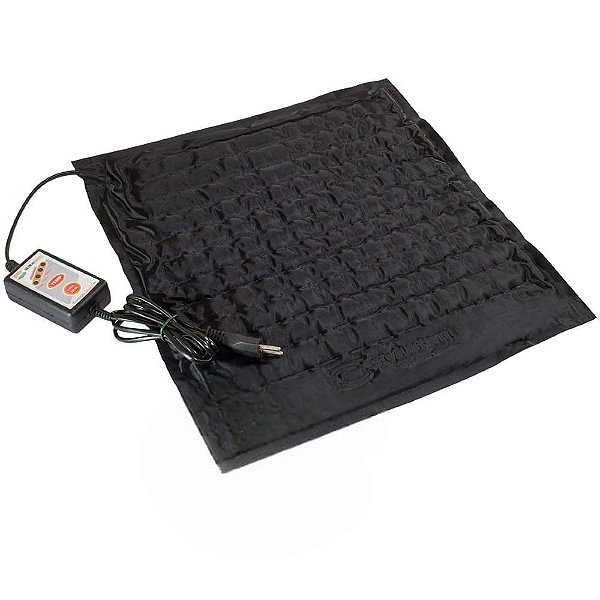 Compressa Térmica Corporal Com Infravermelho Longo 50x35 cm Bivolt Preta Styllus Term Anvisa
