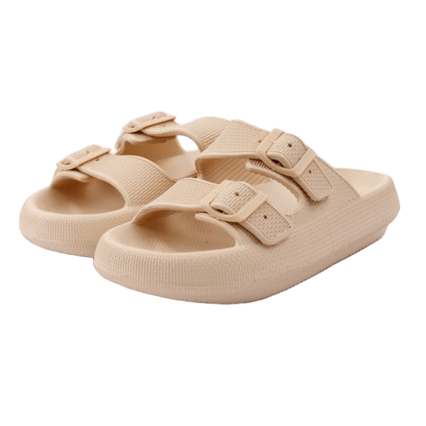 Sandália Ortopédica Fly Feet Nuvem City Bege Ac356