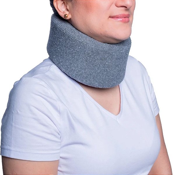 Colar Cervical de Espuma Cinza C120CZ Chantal