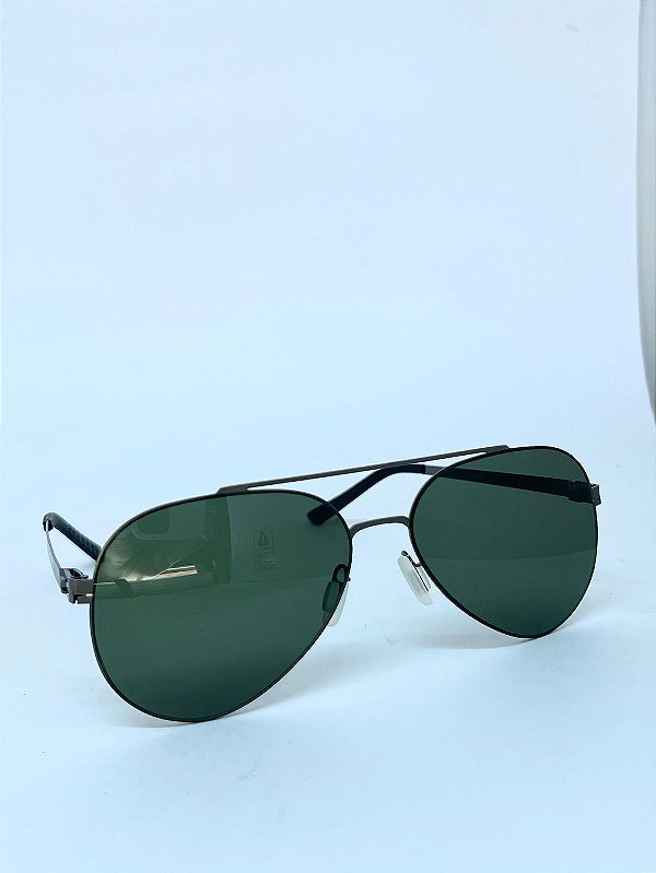 Óculos de Sol Aviator Lente Verde