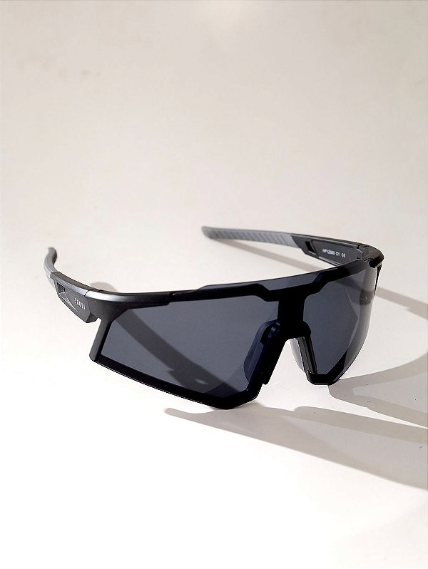 Óculos de Sol Esportivo Route Preto