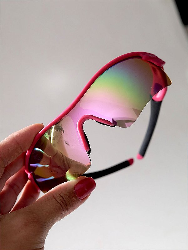 Óculos de Sol Esportivo Core Rosa