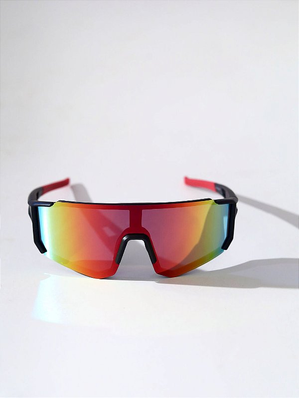 Óculos de Sol Esportivo Breeze Lente Vermelha
