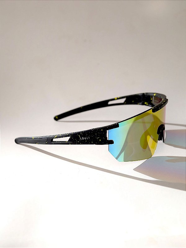 Óculos de Sol Esportivo Edge Preto