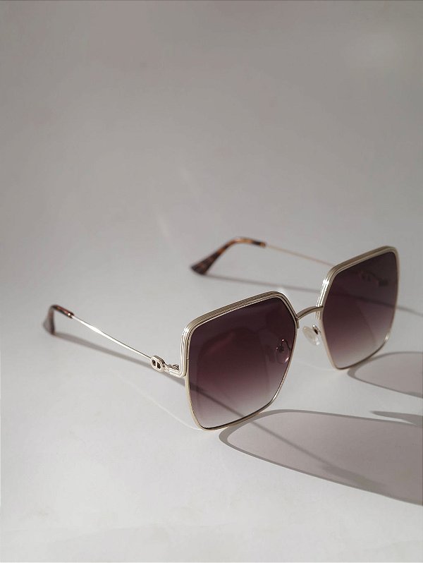 Óculos de Sol Leah Dourado
