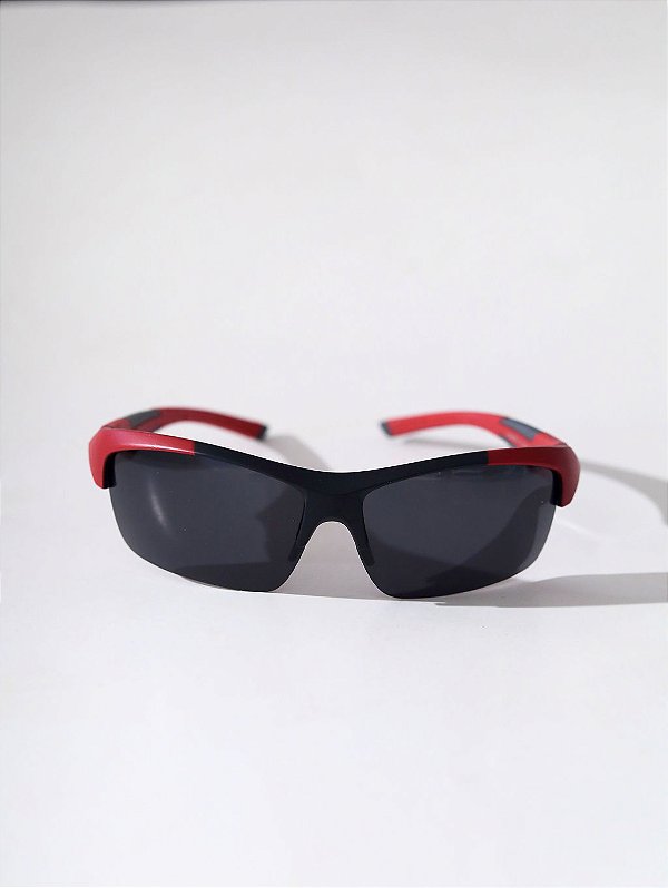 Óculos de Sol Esportivo Fusion Vermelho
