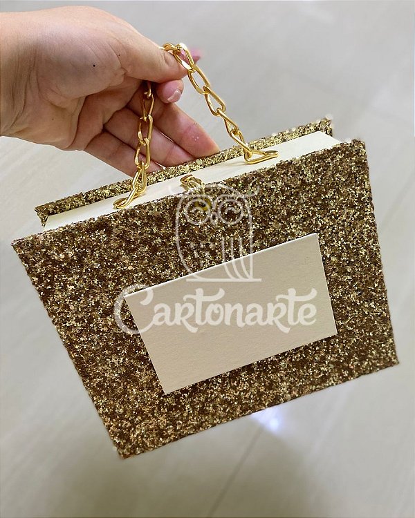 Maleta Personalizada com Glitter