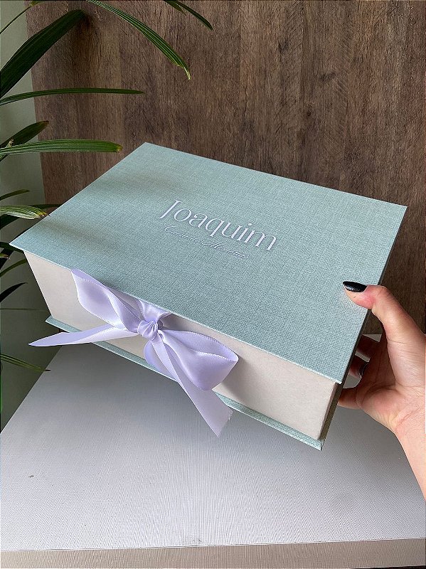 Caixa Personalizada para o Kit do Bebê Plus