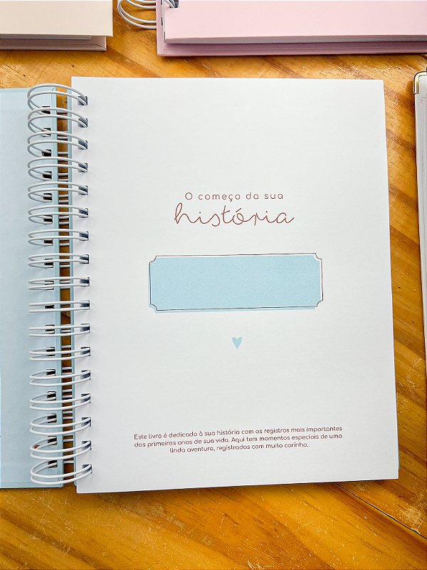Livro do Bebê G Plus Personalizado - 19x24cm