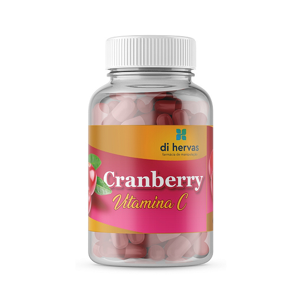 Cranberry com Vitamina C 60 Cápsulas