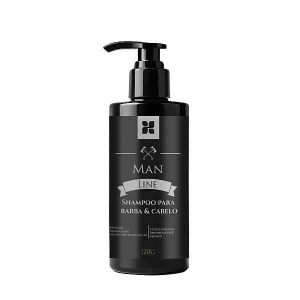 Shampoo para Barba e Cabelo